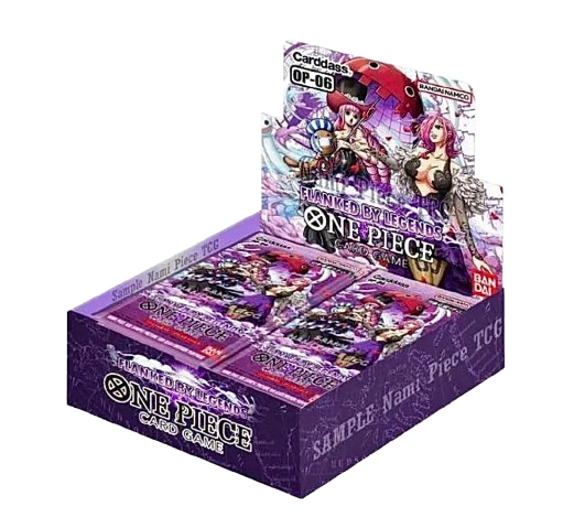 flanked by legends booster box ONE PIECE TCG OP06 WINGS OF THE CAPTAIN BOOSTER BOX – The Cave Collectables