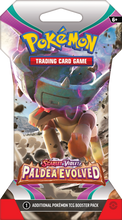Load image into Gallery viewer, SLEEVED POKEMON SV2 PALDEA EVOLVED PACK
