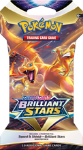 Load image into Gallery viewer, SLEEVED POKEMON SWSH9 BRILLIANT STARS PACK
