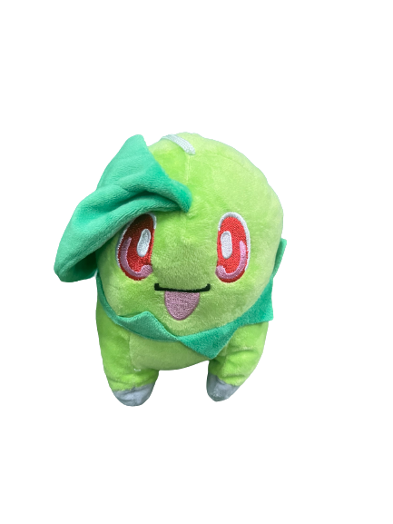 CHIKORITA TONGUE OUT SUCTION PLUSH 8IN