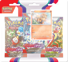 Load image into Gallery viewer, POKEMON SV1 SCARLET AND VIOLET 3PK BLISTER
