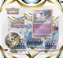 Load image into Gallery viewer, POKEMON SWSH12 SILVER TEMPEST 3PK BLISTER
