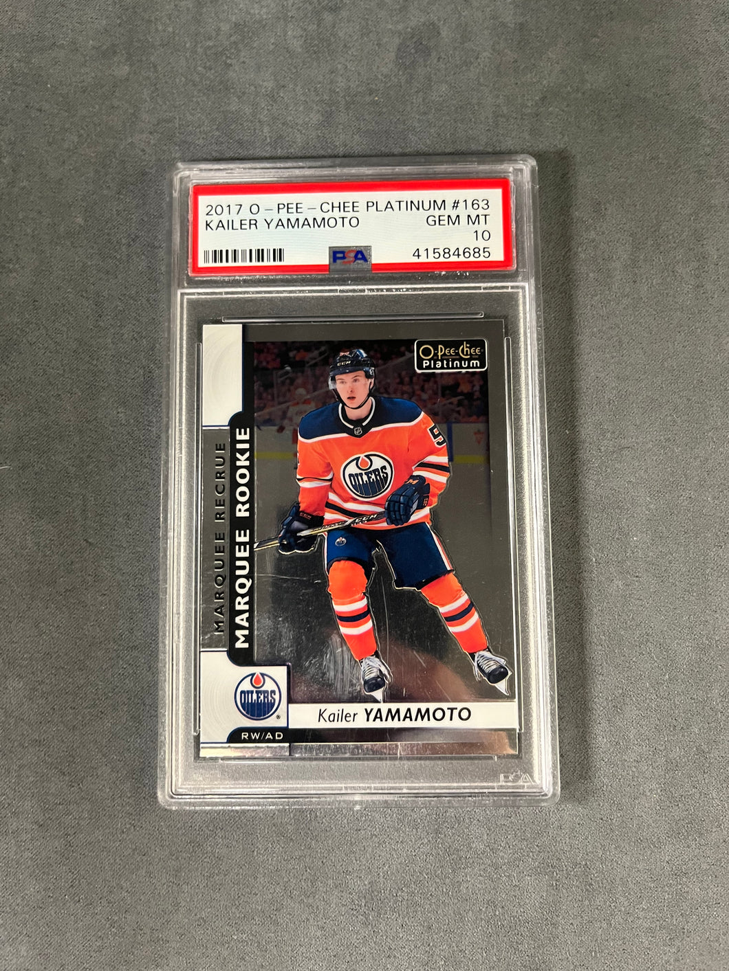 PSA 10 GEM MT #163 KAILER YAMAMOTO 2017 O-PEE-CHEE PLATINUM