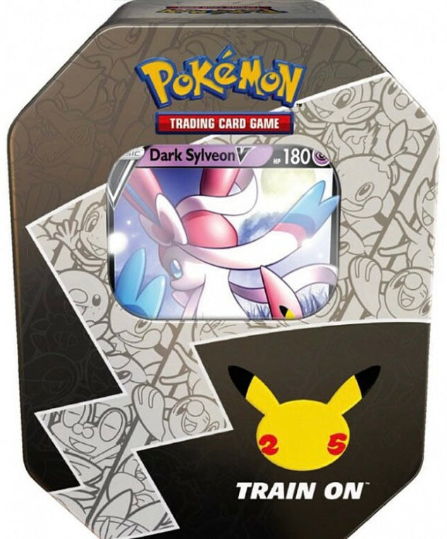 Pokémon TCG 25th Anniversary Celebrations Dark Sylveon Tin