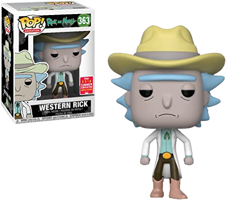 POP! ANIMATION - RICK AND MORTY 363 - WESTERN RICK
