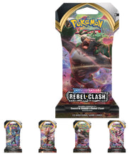 Load image into Gallery viewer, SLEEVED POKEMON SWSH2 REBEL CLASH BOOSTER
