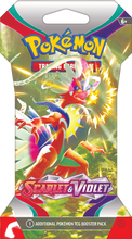 Load image into Gallery viewer, SLEEVED POKEMON SV1 SCARLET AND VIOLET PACK
