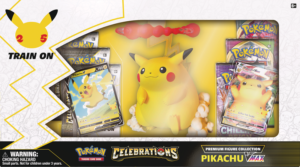 POKEMON CELEBRATIONS PIKACHU VMAX FIGURE – The Cave Collectables