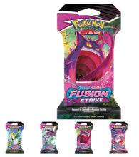 Load image into Gallery viewer, SLEEVED POKEMON SWSH8 FUSION STRIKE PACK
