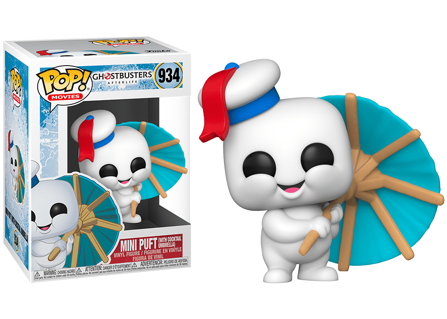POP! MOVIES - GHOSTBUSTERS 934 - MINI PUFF (WITH COCKTAIL UMBRELLA)
