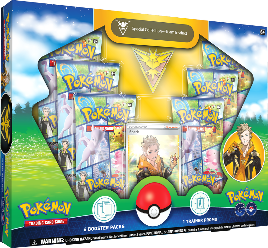 POKEMON GO SPECIAL TEAM INSTINCT COLLECTION - THE CAVE MEMBERSHIP DISCOUNT